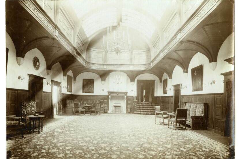 Hall Eerste Kamer rond 1913